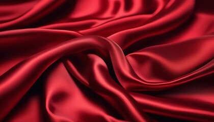 Fototapeta premium red silk background