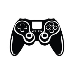 Video Gaming remote silhouette vector. video game icon. video game controller icon