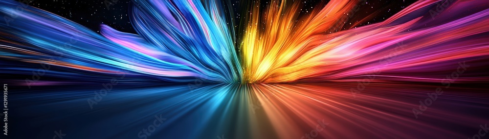Aufkleber abstract colorful background with light effects and textures for creative design projects