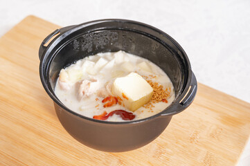 レンジで作るバターチキンカレー