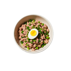 Tuna Salad on transparent background