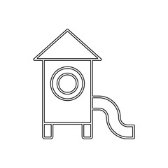 playground icon in line style