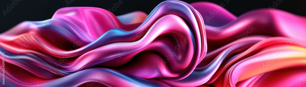 Poster pink and blue abstract background with soft shapes and textures for artistic use