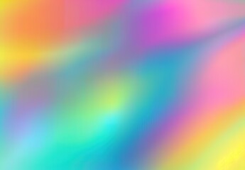 Rainbow holographic foil, Ai Generated