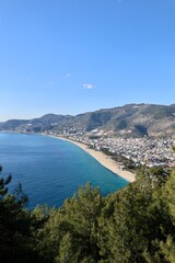 Obraz premium Coastal city landscape. High quality photo