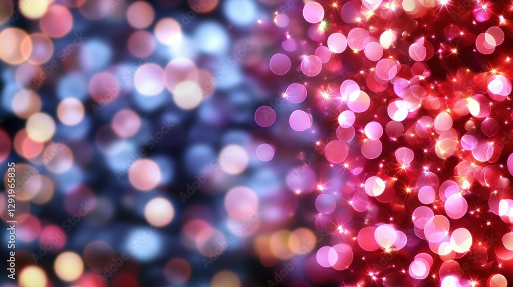 Poster abstract blurry background with colorful lights creating a vibrant and dynamic atmosphere for photog