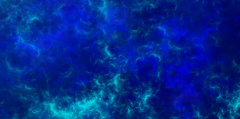 Dark navy blue grunge galaxy watercolor textured abstract design. Abstract cosmic navy blue ink deep space galaxy nebula background illustration. Abstract dark navy blue grunge textured stone wall art