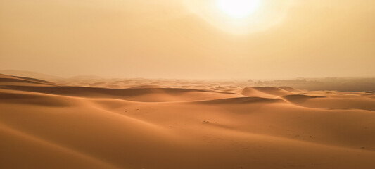 Sahara Sonnenuntergang