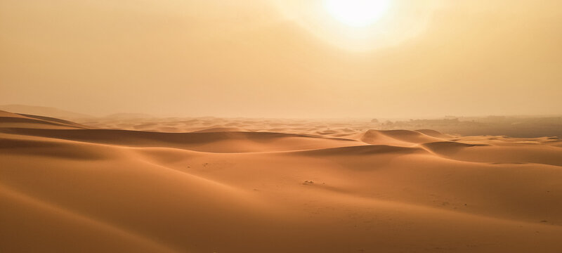 Sahara Sonnenuntergang
