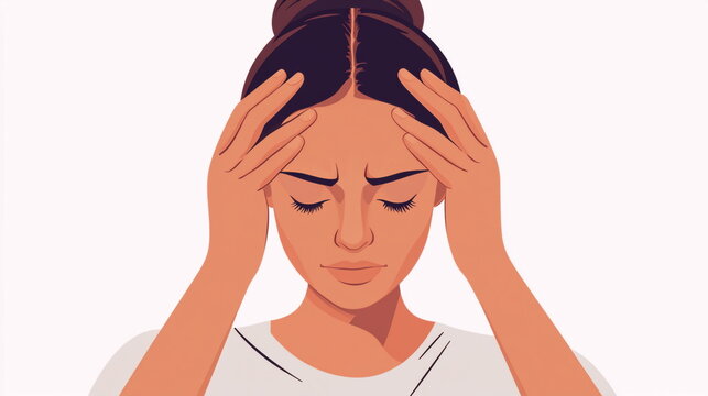 migraine and a headache