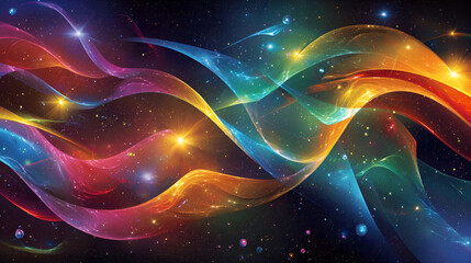 Obraz premium virtual fractal realms