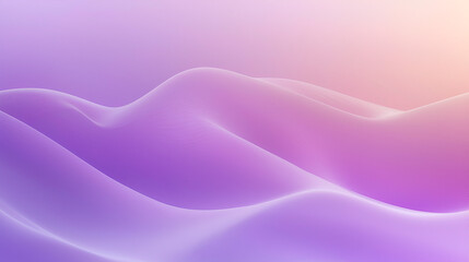 Obraz premium Serene Lavender Hills: A gentle gradient of soft purples and pinks creates an ethereal landscape of undulating hills, evoking feelings of calm and tranquility. Perfect for a minimalist background.
