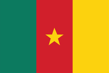 Cameroon flag 