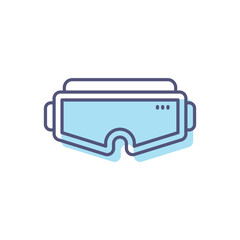 Vr Glasses Vector icon