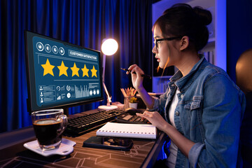 Customer satisfaction and evaluation analysis on brisk software computer for marketing strategy...
