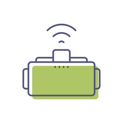 Vr Vector icon