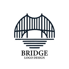 Bridge Vector Logo Design