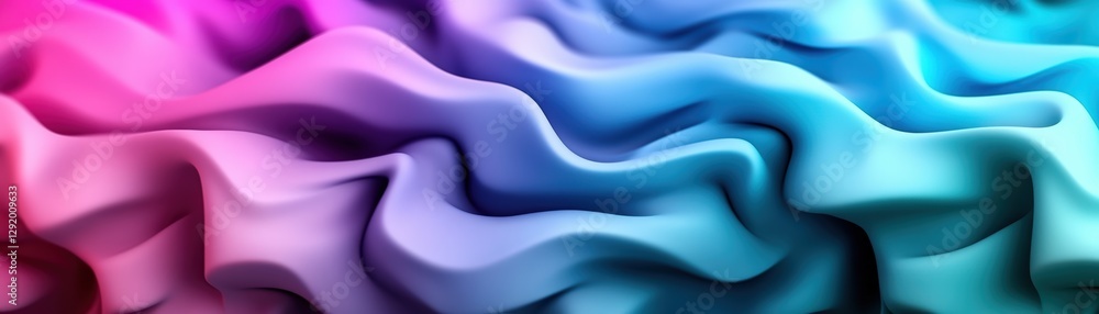 Poster abstract background featuring colorful smoke patterns in vibrant hues with a soft blurred effect