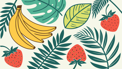 seamless pattern with flowers