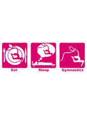 gymnastique rythmique grs eat sleep play ruban