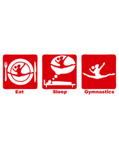 gymnastique rythmique grs eat sleep play ballon