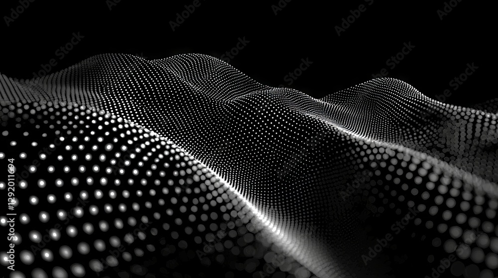 Aufkleber a creative illustration of an led screen's macro texture is set against a transparent background, fe