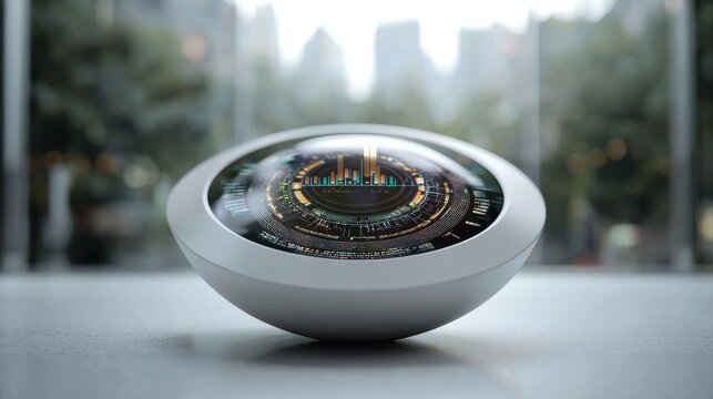 The news set of a virtual TV studio features a green screen background and is generated in 3D