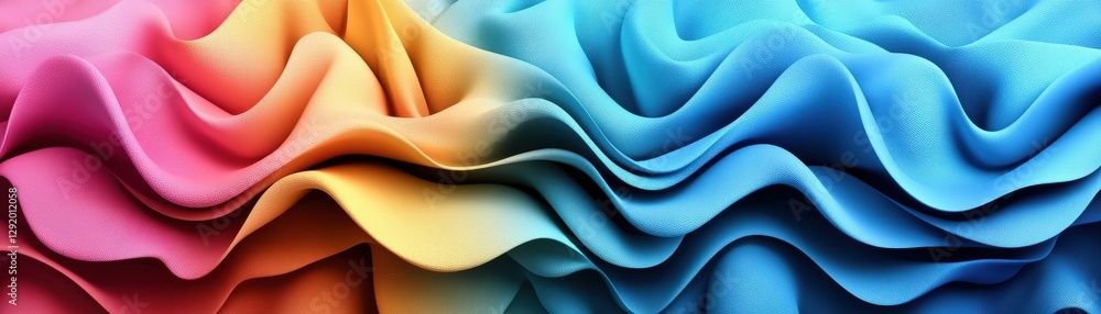 Poster colorful abstract background with wavy patterns and textured design for creative projects