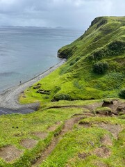 Scotland Scottish Highlands Isle of Skye Waterfall UK