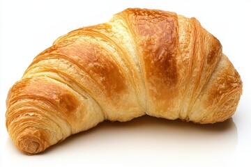 Flaky French Croissant with Golden Layers