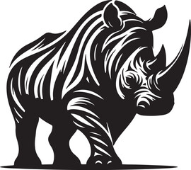 rhino vector illustration