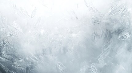 Frosted white glass background with a soft, blurred texture. Creates a subtle, ethereal effect.