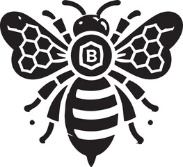 Fototapeta premium bee illustration and vector