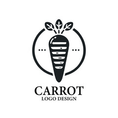 Carrot Vector Logo Design