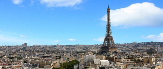 Eiffel Tower in Paris (France)