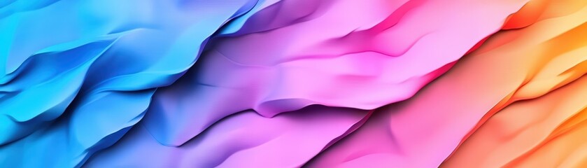 Obraz premium Colorful abstract background with wavy lines and vibrant hues for creative design projects