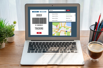 Delivery tracking system for e-commerce and modish online business to timely goods transportation...