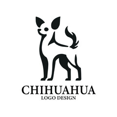 Chihuahua Vector Logo Design