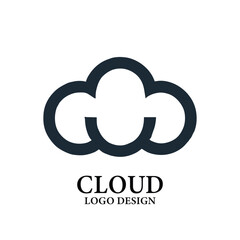 Cloud Vector Logo Design