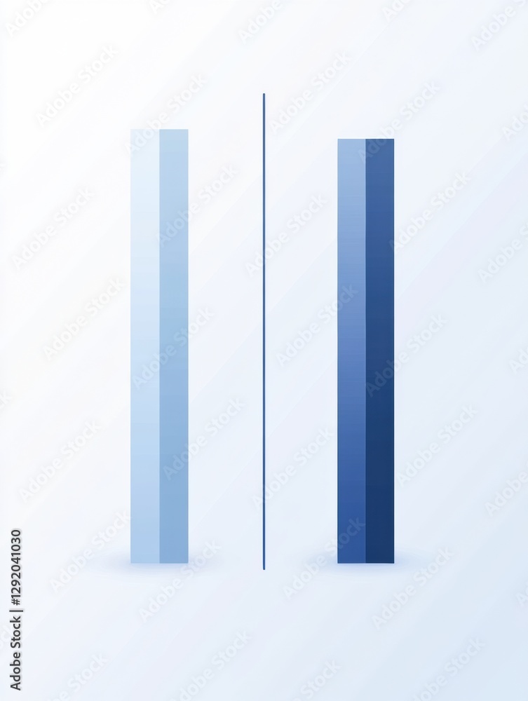 Poster growth comparison chart showing low sales followed by exponential increase in performance across a d