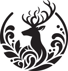 deer head silhouette