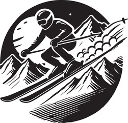 silhouette of a man in a kayak