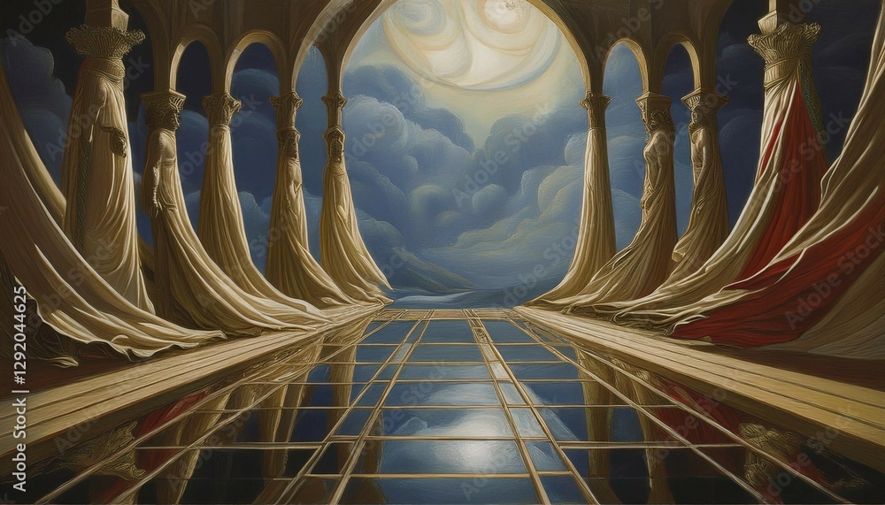 Wall mural concept image of gemini an ai developed by google
