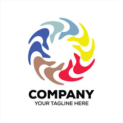 Company logo. vector image and icon.  monogram logo design for entrepreneur and business.