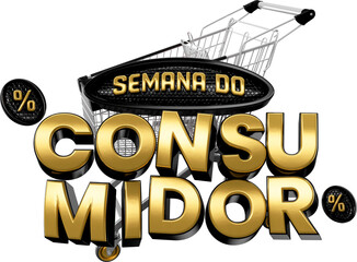 SEMANA DO CONSUMIDOR SELO 3D.