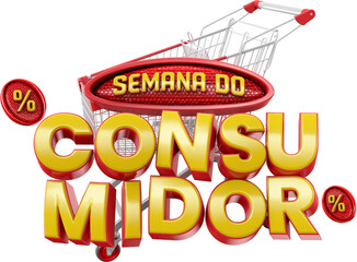 SEMANA DO CONSUMIDOR SELO 3D.