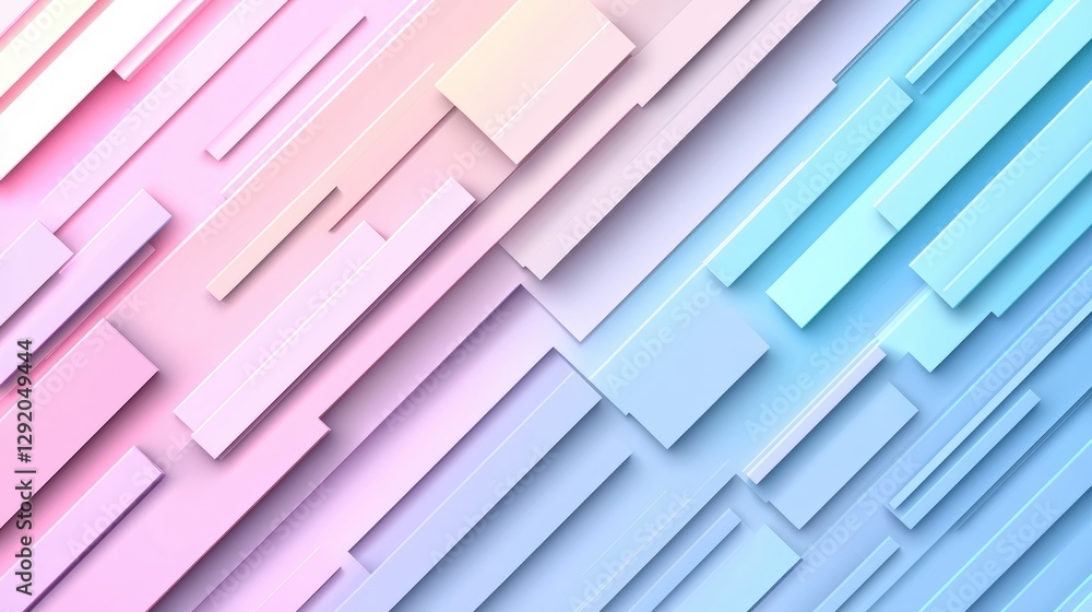 Poster abstract background featuring colorful lines and shapes on a vibrant digital canvas for artistic des