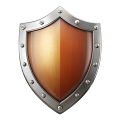 Shield isolated on transparent background png 