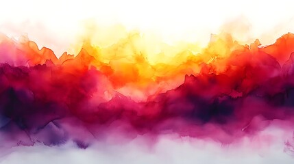 Unique watercolor artwork with floral essence HD photos