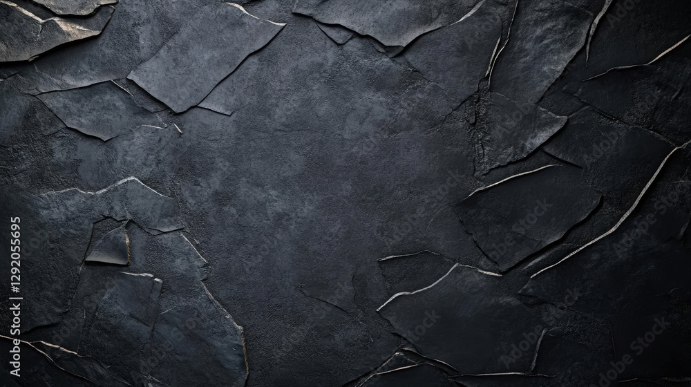 Poster peeling paper texture on a black background with a photo element for creative design projects